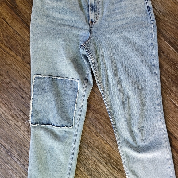 Abercrombie & Fitch Ankle Straight Ultra High Rise Jeans Size 30 Curve Love - Picture 5 of 11